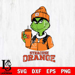 Syracuse Orange Grinch Football Christmas Cut Files Cricut, Svg Dxf Eps Png file, Digital download , Silhouette