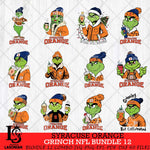 Syracuse Orange Grinch NCAA Bundle 12 SVG Eps Dxf Png File, Digital Download, Instant Download