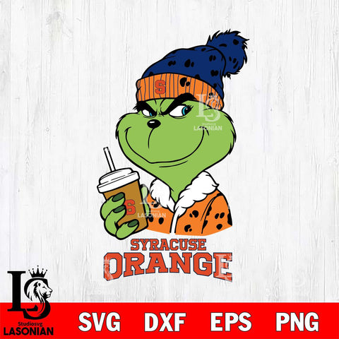 Syracuse Orange Grinch hat Svg Eps Dxf Png File, Digital Download, Instant Download