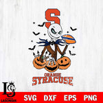 Syracuse Orange Jack Skellington 2 halloween Svg Eps Dxf Png File, NCAA svg, Digital Download, Instant Download