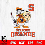 Syracuse Orange Jason Voorhees 12 Svg Eps Dxf Png File, Digital Download