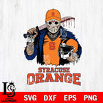 Syracuse Orange Jason Voorhees 2 Svg Eps Dxf Png File, Digital Download