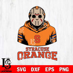 Syracuse Orange Jason Voorhees 4 Svg Eps Dxf Png File, Digital Download