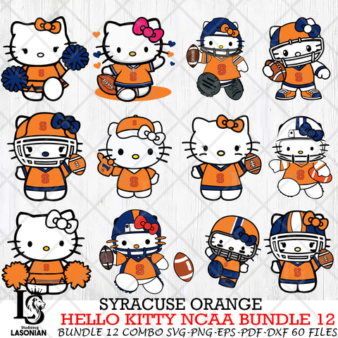 Syracuse Orange NCAA Bundle 12 Svg Eps Dxf Png File, NCAA svg, Digital Download, Instant Download