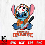 Syracuse Orange Stitch Jason Voorhees Svg Eps Dxf Png File, NCAA svg, Digital Download, Instant Download