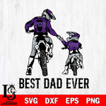 TCU Horned Frogs Best Dad Ever Svg Eps Dxf Png File, Digital Download, Instant Download