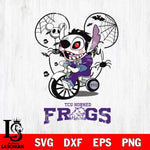 TCU Horned Frogs Stitch Jigsaws Halloween Svg Eps Dxf Png File, Digital Download, Instant Download