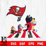 Tampa Bay Buccaneers Bluey 6 NFL Svg Eps Dxf Png File, Digital Download, Instant Download