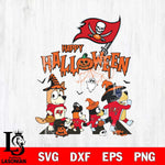 Tampa Bay Buccaneers Bluey Halloween Family Svg Eps Dxf Png File, Digital Download, Instant Download