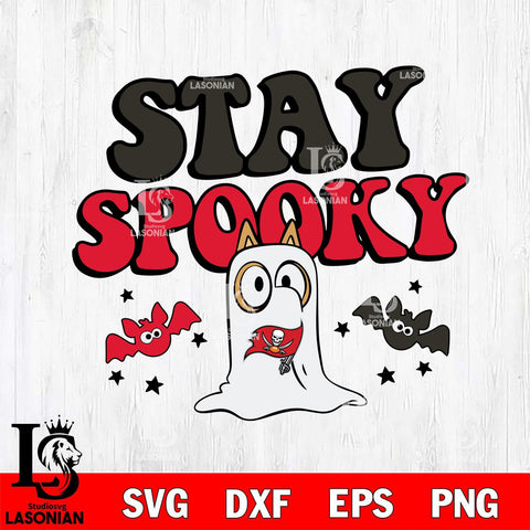 Tampa Bay Buccaneers Bluey Halloween Stay Spooky Svg Eps Dxf Png File, Digital Download, Instant Download