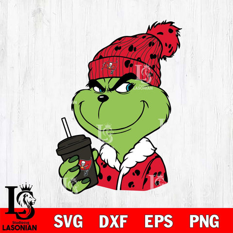 Tampa Bay Buccaneers Boujee Grinch 3 Svg Eps Dxf Png File, Digital Download, Instant Download