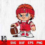 Tampa Bay Buccaneers Chucky Horror 5 Svg Eps Dxf Png File, NFL svg, Digital Download, Instant Download