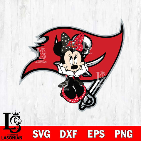 Tampa Bay Buccaneers Cute Minnie Mouse