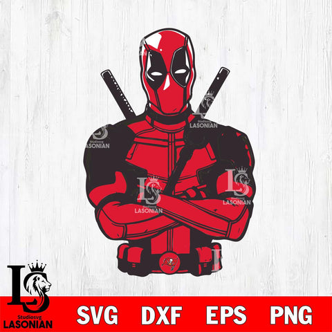 Tampa Bay Buccaneers Deadpool Svg Eps Dxf Png File, Digital Download, Instant Download