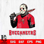 Tampa Bay Buccaneers Jason Voorhees 11 Svg Eps Dxf Png File, Digital Download