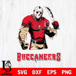 Tampa Bay Buccaneers Jason Voorhees Svg Eps Dxf Png File, Digital Download