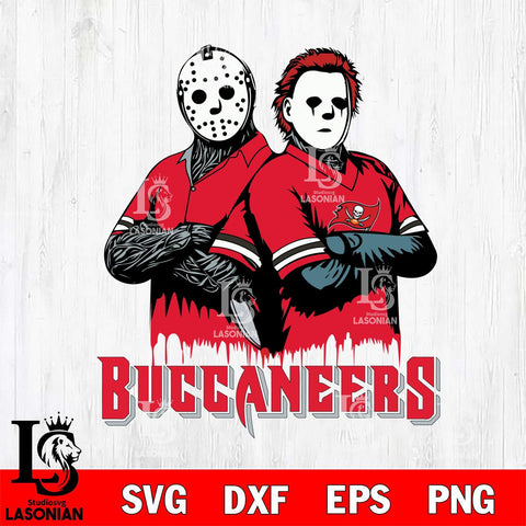 Tampa Bay Buccaneers Jason Voorhees 8 Svg Eps Dxf Png File, Digital Download