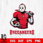 Tampa Bay Buccaneers Jason Voorhees 9 Svg Eps Dxf Png File, Digital Download