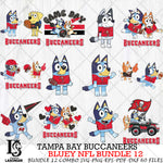 Tampa Bay Buccaneers NFL Bundle 12 Svg Eps Dxf Png File, Digital Download, Instant Download