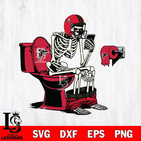 Tampa Bay Buccaneers Shit On Atlanta Falcons Svg Eps Dxf Png File, Digital Download, Instant Download