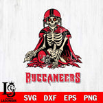 Tampa Bay Buccaneers Skeleton Football 3 Svg Eps Dxf Png File, Digital Download