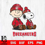 Tampa Bay Buccaneers Snoopy and Charlie Sport Svg Eps Dxf Png File, Cut file Digital Download ,Instant Download, Cricut File