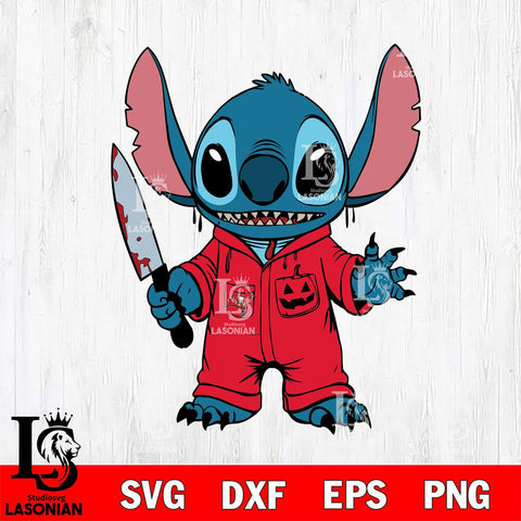 Tampa Bay Buccaneers Stitch Horror Football Svg Eps Dxf Png File, NFL svg, Digital Download, Instant Download