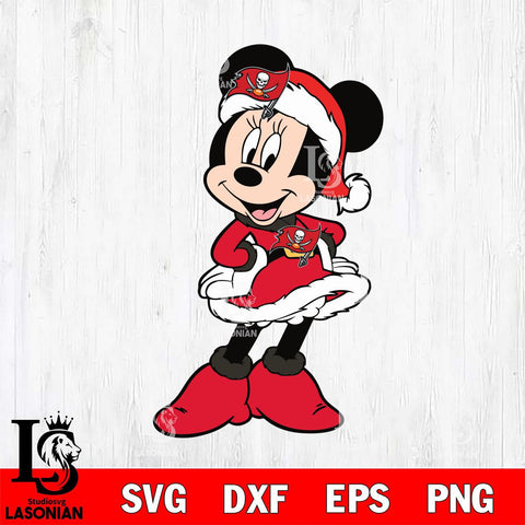 Tampa Bay Buccaneers mickey christmas 2 Svg Eps Dxf Png File, Digital Download, Instant Download