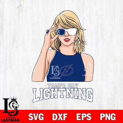 Tampa Bay Lightning And Taylor Swift Fan Svg Eps Dxf Png File, Digital Download, Instant Download