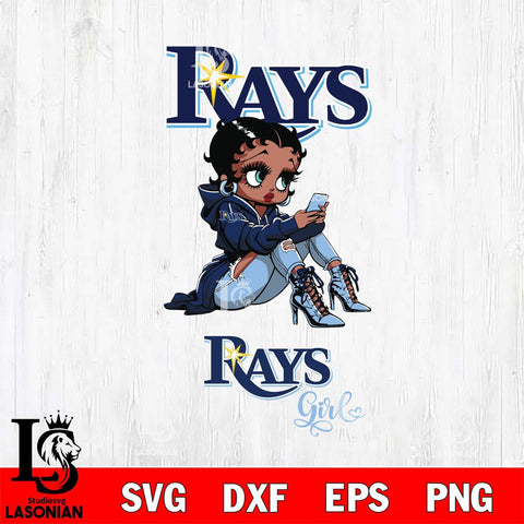 Tampa Bay Rays Beauty Black Fan Girl Football