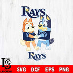 Tampa Bay Rays Bluey Chilli Dance Svg Eps Dxf Png File, Digital Download, Instant Download