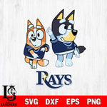 Tampa Bay Rays Bluey Chilli Mode Dance Svg Eps Dxf Png File, Digital Download, Instant Download