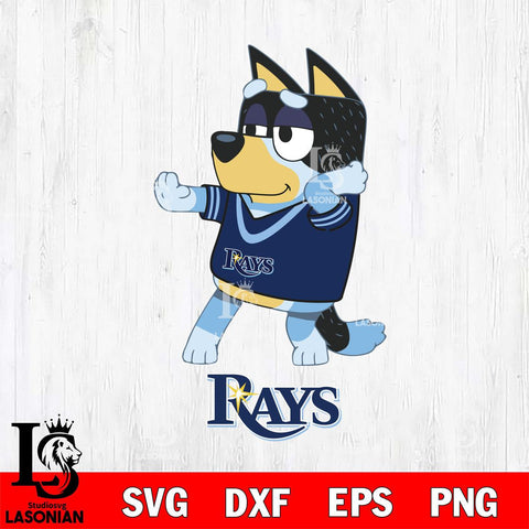 Tampa Bay Rays Bluey Dad Dance Svg Eps Dxf Png File, Digital Download, Instant Download