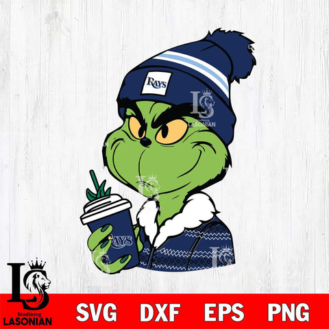 Tampa Bay Rays Boujee Grinch Svg Eps Dxf Png File, Digital Download, Instant Download