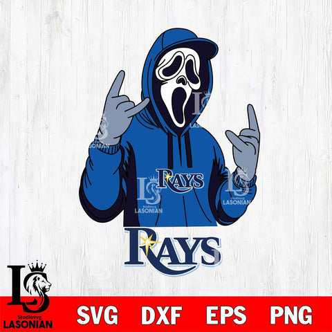 Tampa Bay Rays Ghostface Svg Eps Dxf Png File, Digital Download, Instant Download