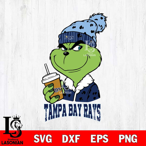 Tampa Bay Rays Grinch hat Svg Eps Dxf Png File, Digital Download, Instant Download