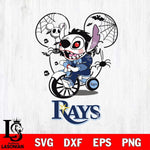 Tampa Bay Rays Stitch Jigsaws Halloween Svg Eps Dxf Png File, Digital Download, Instant Download