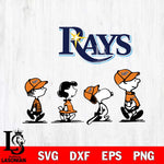 Tampa Bay Rays snoopy Svg Eps Dxf Png File, Digital Download, Instant Download