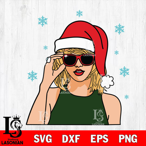 Taylor Swift Christmas Svg Eps Dxf Png File,Christmas File Cut ,Digital Download ,Instant Download, Cricut File