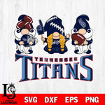 Tennessee Titans 3 Gnomes Football Svg Eps Dxf Png File, Digital Download, Instant Download