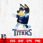 Tennessee Titans Bluey Dad Dance Svg Eps Dxf Png File, Digital Download, Instant Download