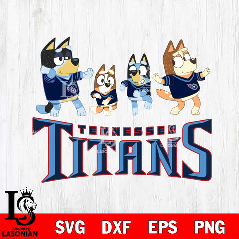 Tennessee Titans Bluey Dance Mode Squats Svg Eps Dxf Png File, Digital Download, Instant Download