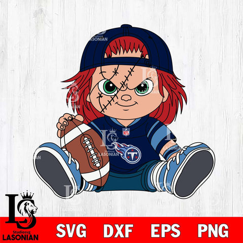 Tennessee Titans Chucky Horror 11 Svg Eps Dxf Png File, NFL svg, Digital Download, Instant Download