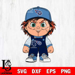 Tennessee Titans Chucky Horror Svg Eps Dxf Png File, NFL svg, Digital Download, Instant Download