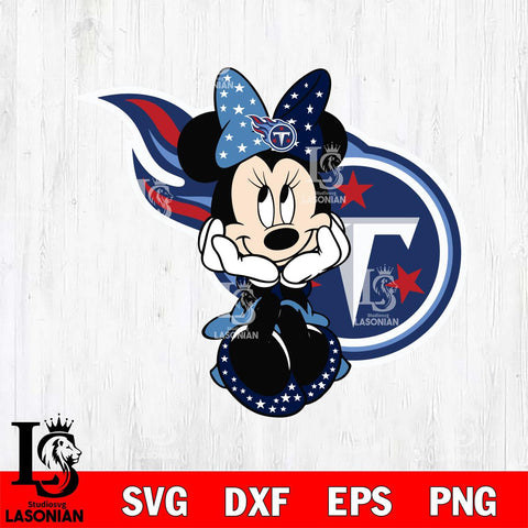 Tennessee Titans Cute Minnie Mouse