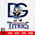 Tennessee Titans Dolce And Gabbana Daisy Duck Disney Svg Eps Dxf Png File, Digital Download, Instant Download