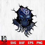 Tennessee Titans Ferocious Skull SVG