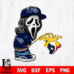 Tennessee Titans Ghostface Piss On Houston Texans Svg Eps Dxf Png File, Digital Download, Instant Download