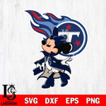 Tennessee Titans Glamorous Minnie Svg Eps Dxf Png File, Digital Download, Instant Download