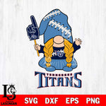 Tennessee Titans Gnomes Fan Svg Eps Dxf Png File, Digital Download, Instant Download